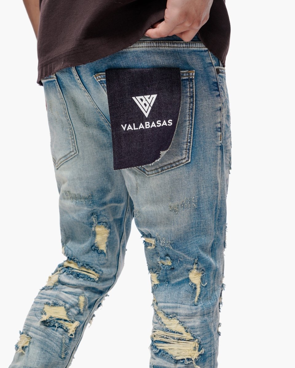 Edge Light Blue Wash Skinny - Valabasas