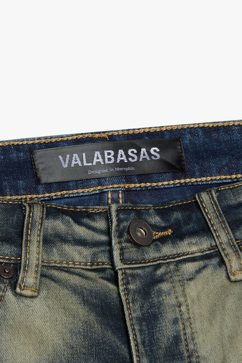 Effect Baggy Dark Vintage Blue - Valabasas