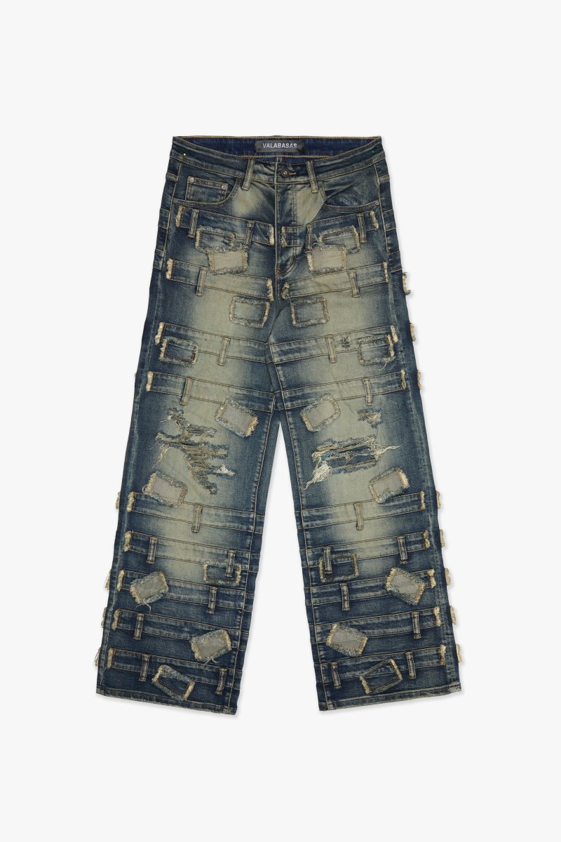 Effect Baggy Dark Vintage Blue - Valabasas