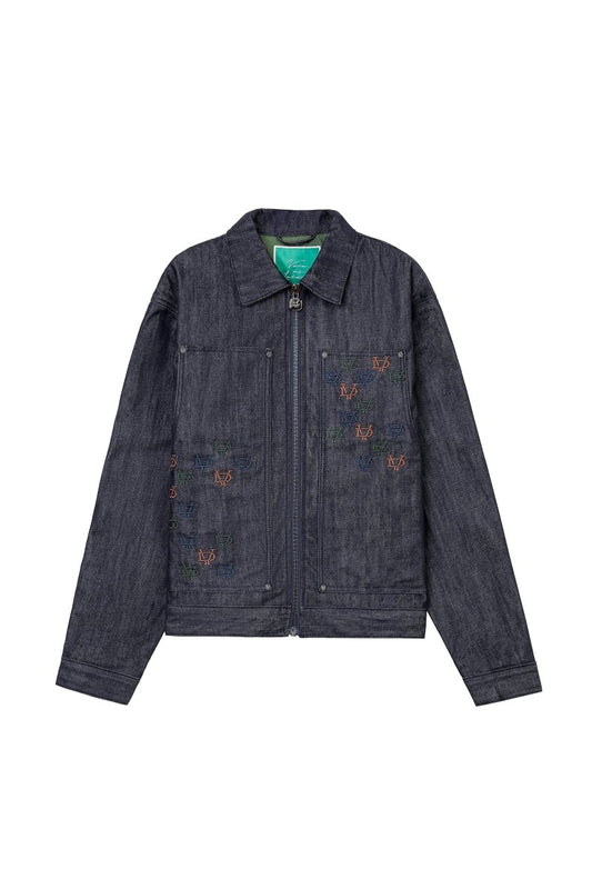 Elan Selvedge Denim Jacket – Raw - Valabasas