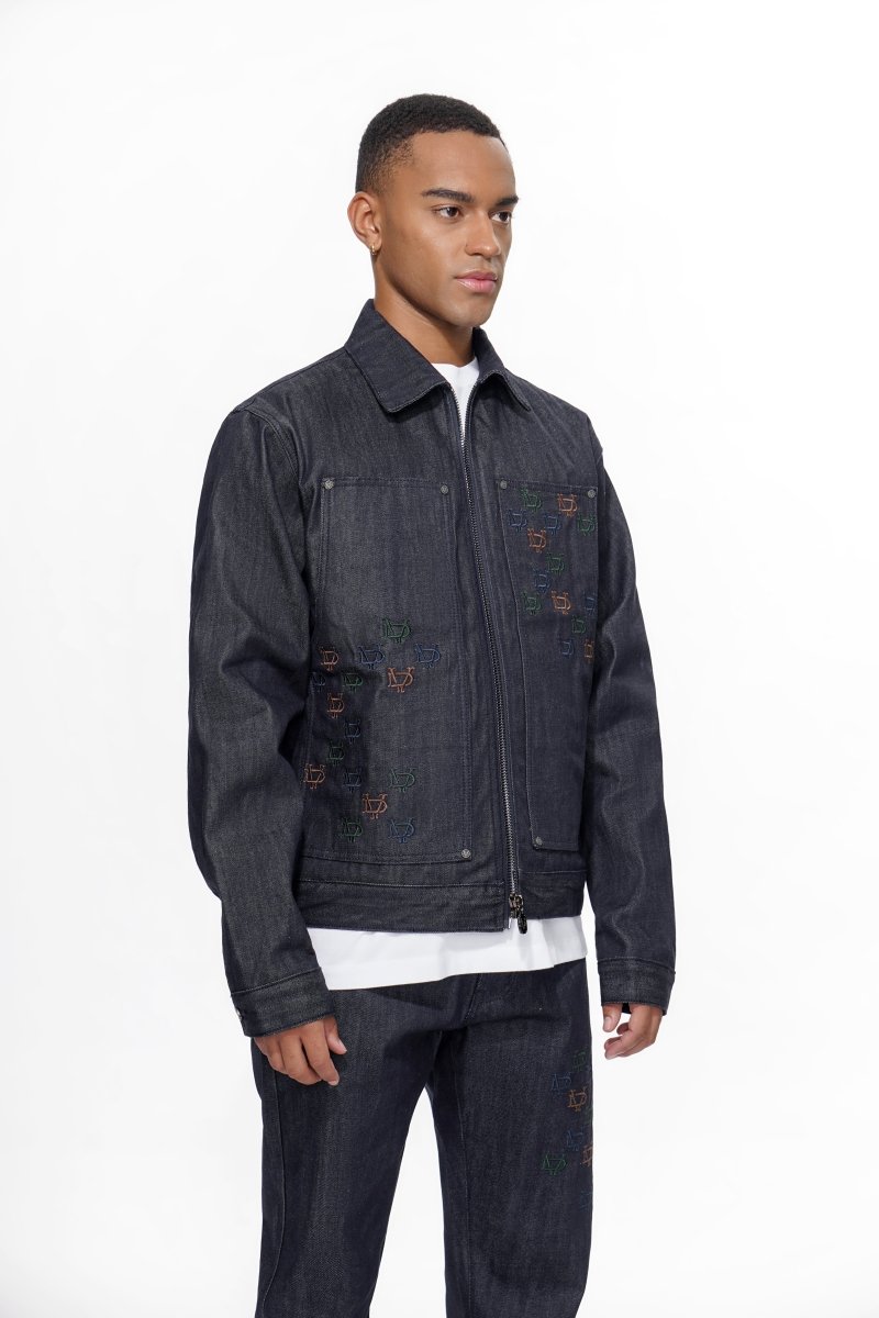 Elan Selvedge Denim Jacket – Raw - Valabasas