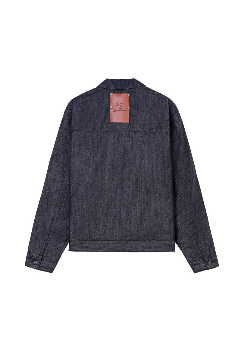 Elan Selvedge Denim Jacket – Raw - Valabasas