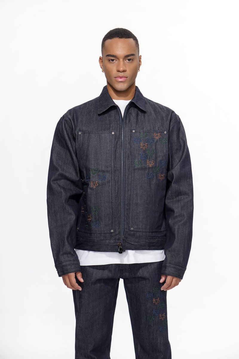 Elan Selvedge Denim Jacket – Raw - Valabasas