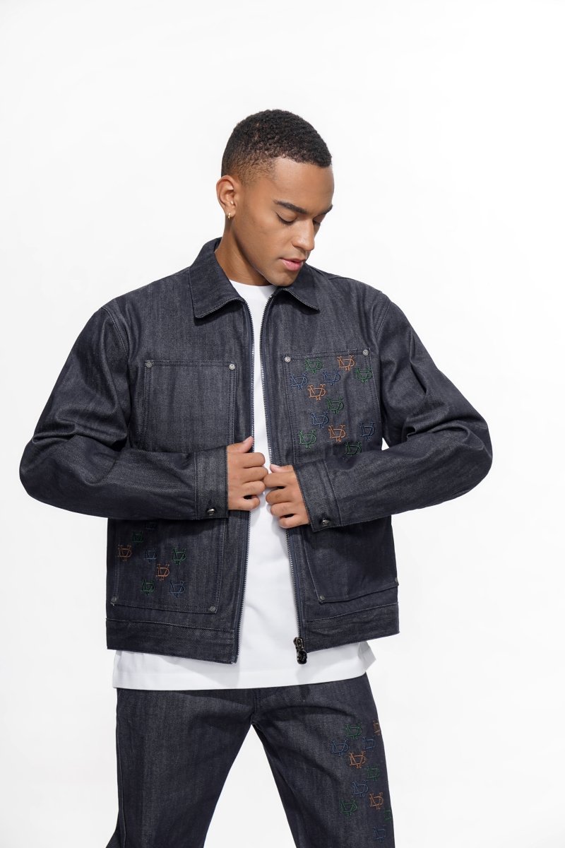Elan Selvedge Denim Jacket – Raw - Valabasas
