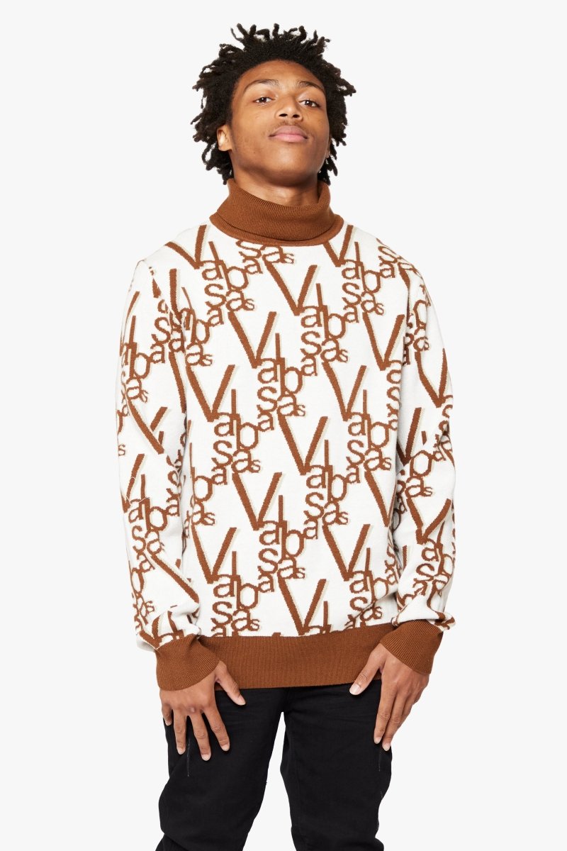 "ELYSIAN" TURTLE NECK CARAMEL - Valabasas