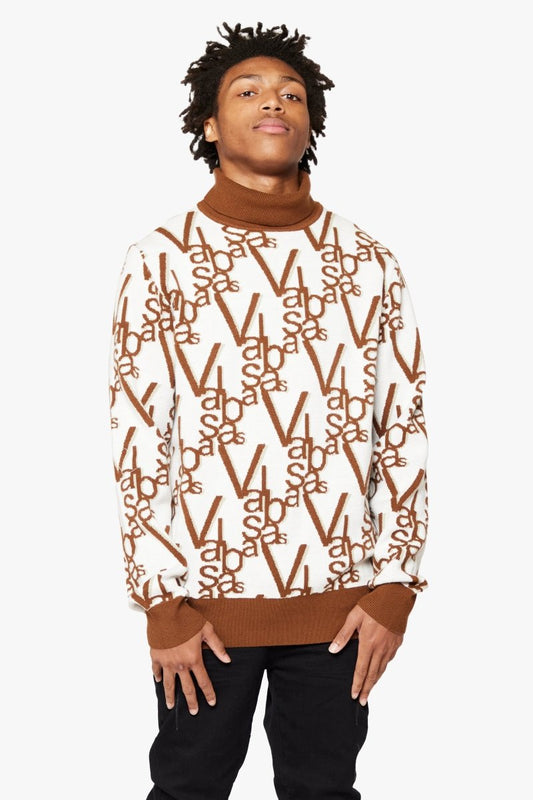 "ELYSIAN" TURTLE NECK CARAMEL - Valabasas