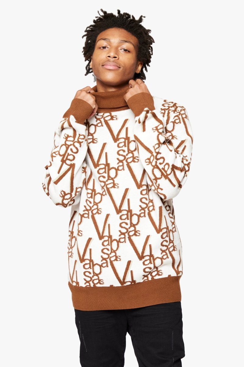 "ELYSIAN" TURTLE NECK CARAMEL - Valabasas