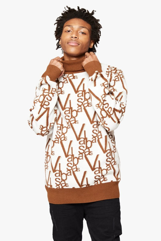 "ELYSIAN" TURTLE NECK CARAMEL - Valabasas