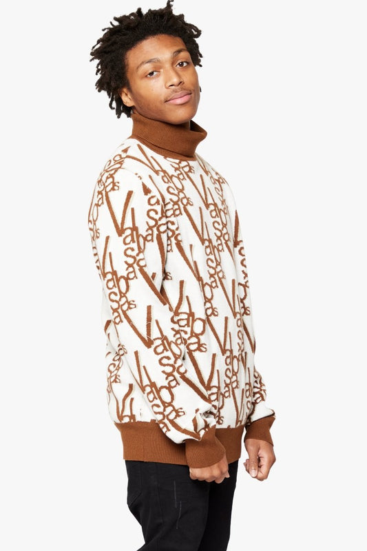 "ELYSIAN" TURTLE NECK CARAMEL - Valabasas