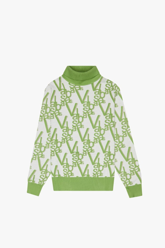 "ELYSIAN" TURTLE NECK CITRUS SORBET - Valabasas