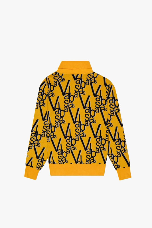 "ELYSIAN" TURTLE NECK EMBER ORANGE - Valabasas