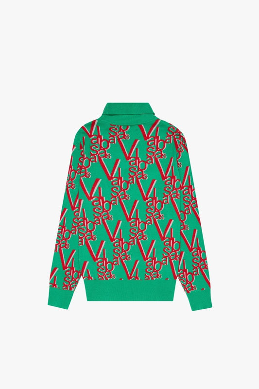 "ELYSIAN" TURTLE NECK HOLIDAY EVER GREEN - Valabasas