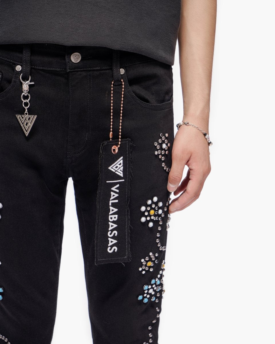 Embargo Black Skinny Jeans - Valabasas