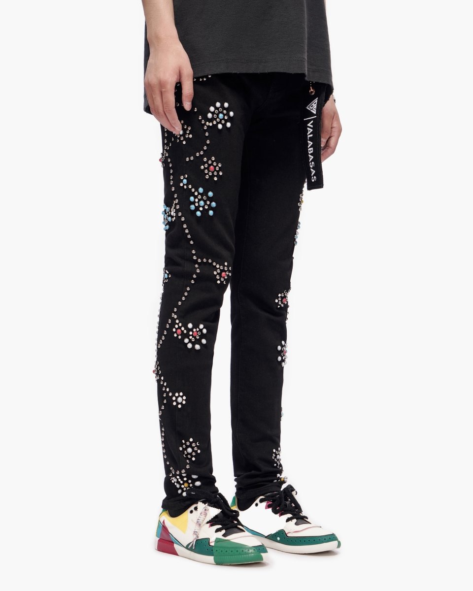 Embargo Black Skinny Jeans - Valabasas