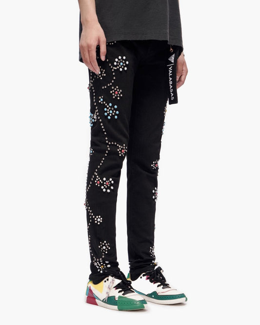 Embargo Black Skinny Jeans - Valabasas