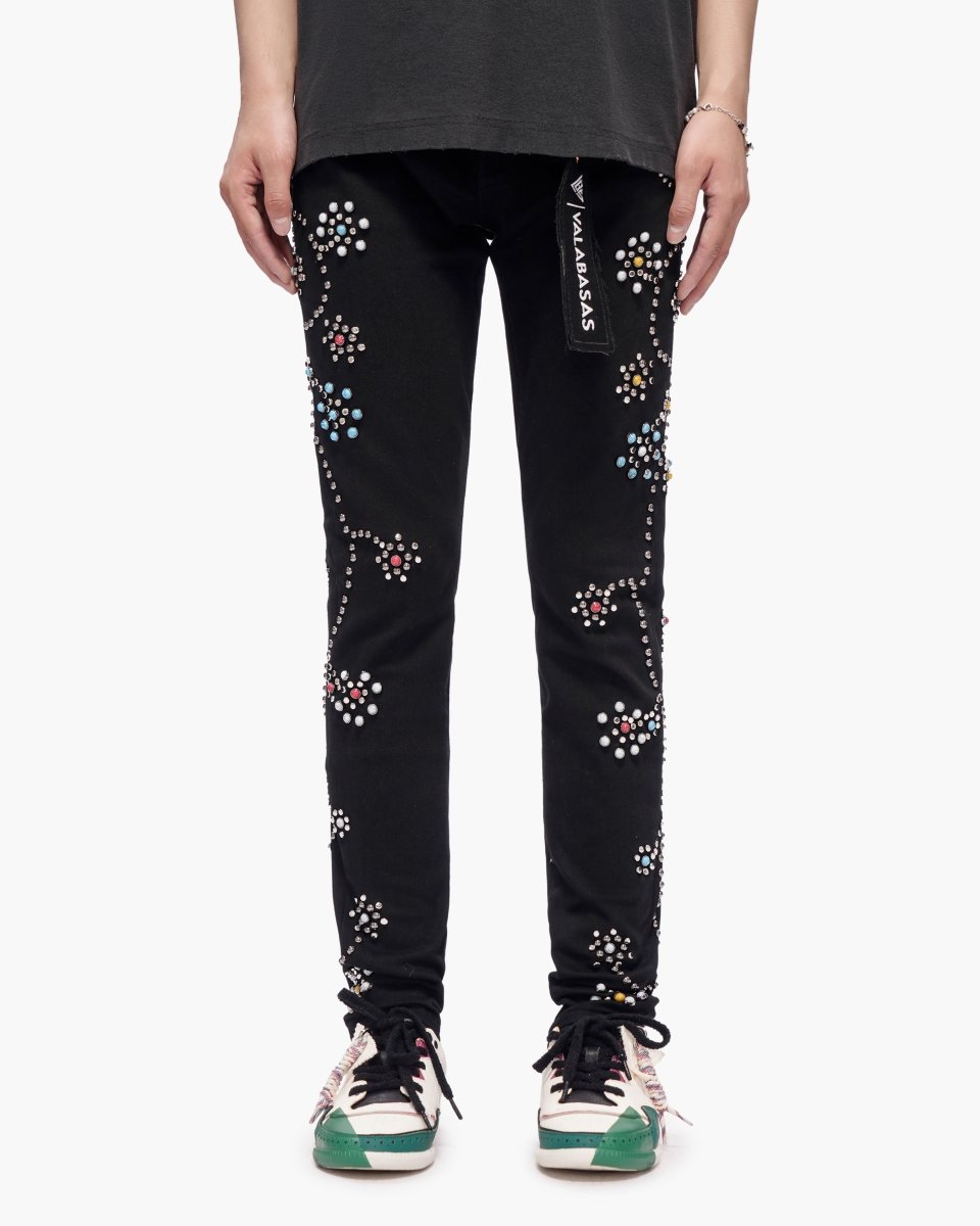 Embargo Black Skinny Jeans - Valabasas
