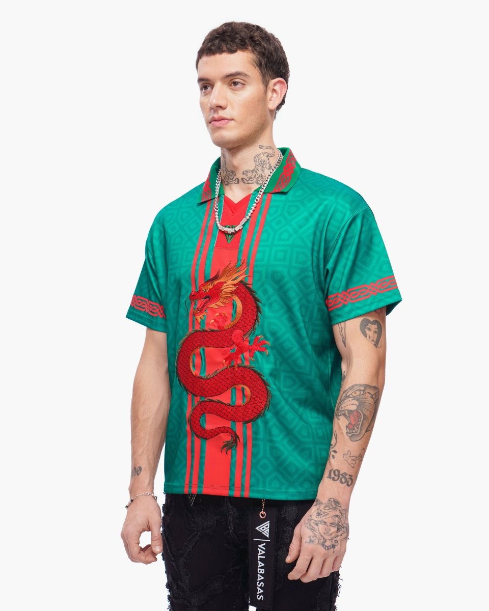Emerald Dragon Jersey Multicolor - Valabasas