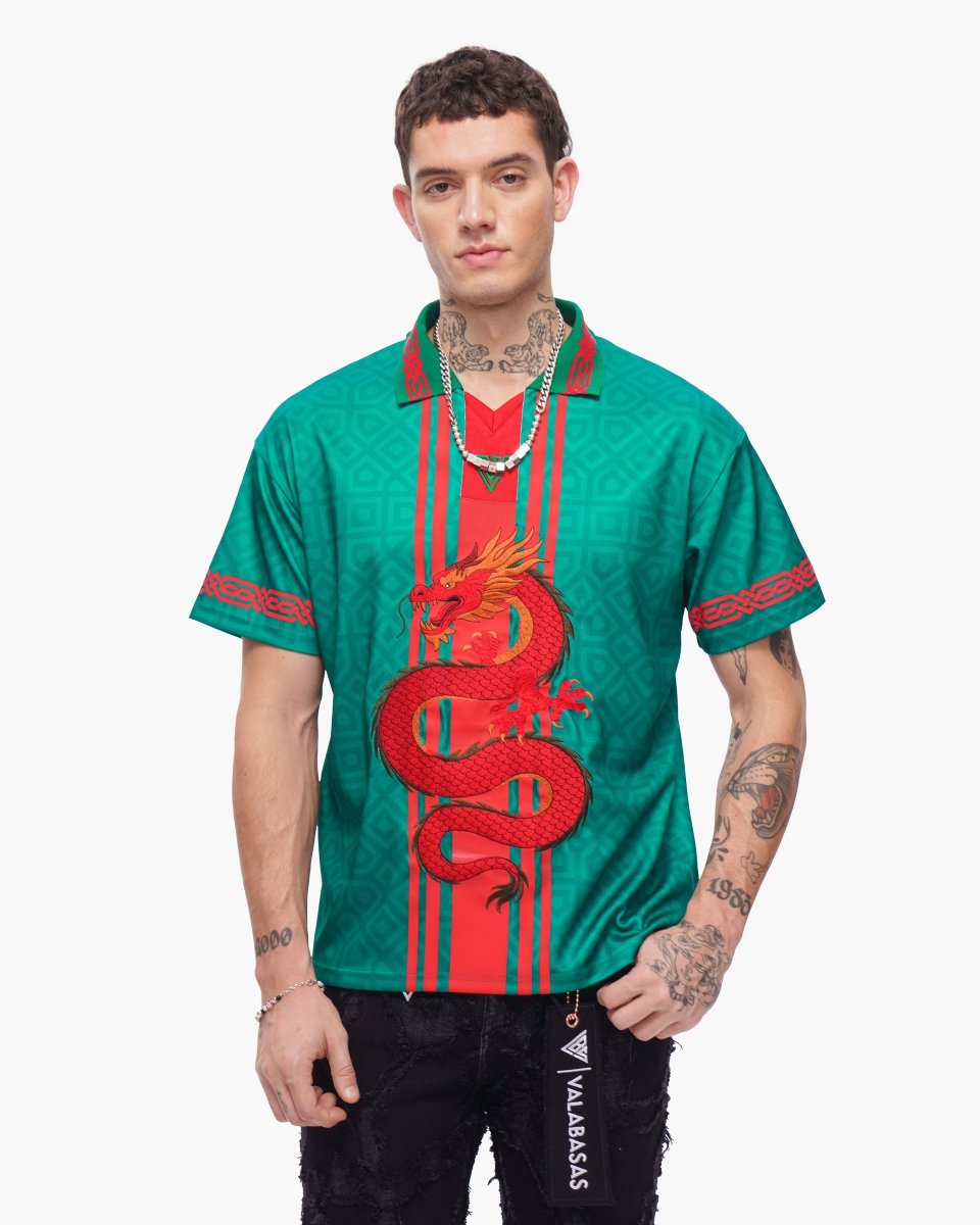 Emerald Dragon Jersey Multicolor - Valabasas