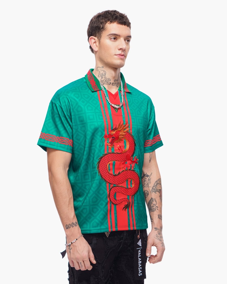 Emerald Dragon Jersey Multicolor - Valabasas
