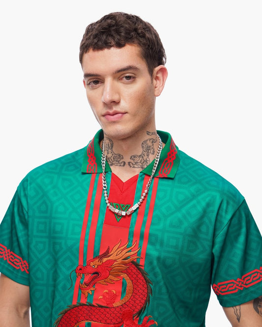 Emerald Dragon Jersey Multicolor - Valabasas