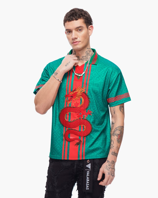 Emerald Dragon Jersey Multicolor - Valabasas