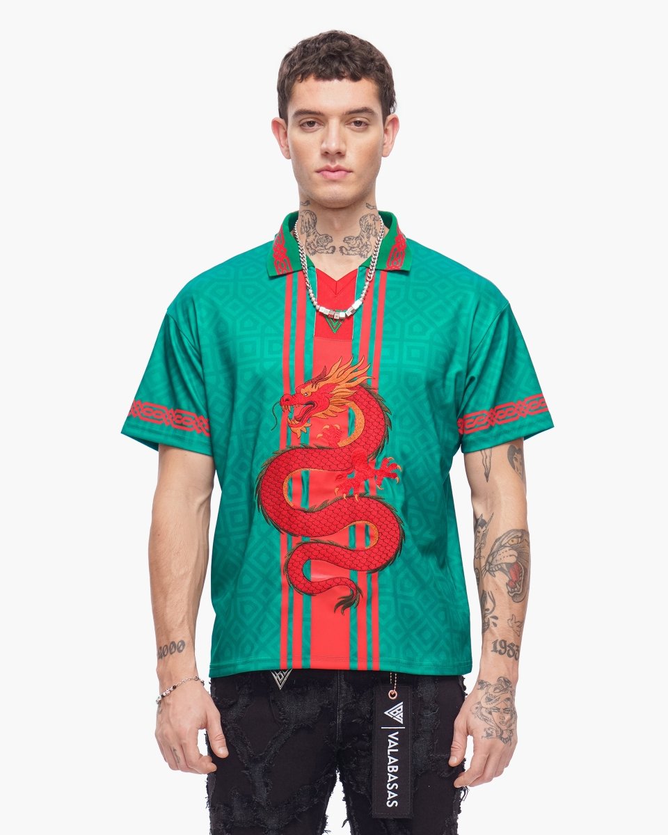 Emerald Dragon Jersey Multicolor - Valabasas