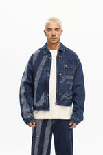 Encrypted Jacket Denim Blue