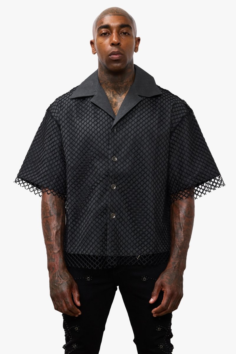 Endless Road Button Down Black - Valabasas