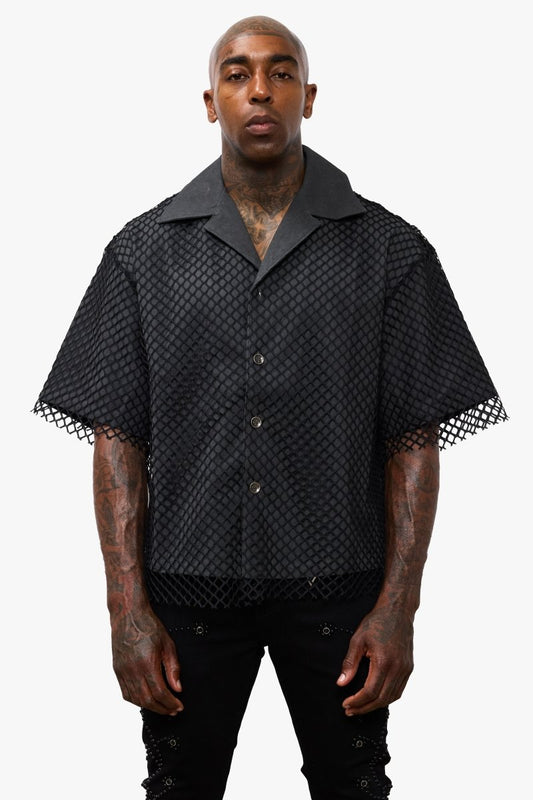 Endless Road Button Down Black - Valabasas