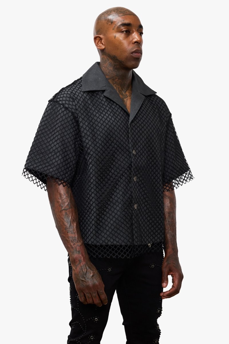 Endless Road Button Down Black - Valabasas