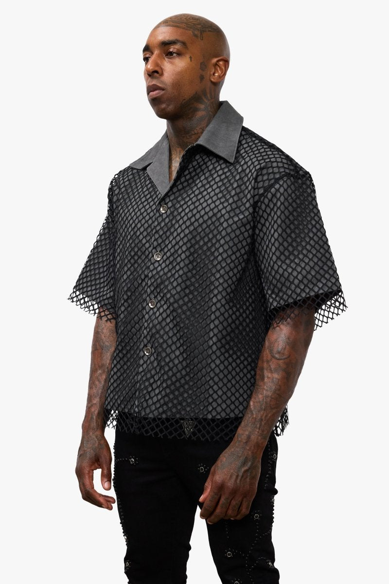 Endless Road Button Down Grey - Valabasas