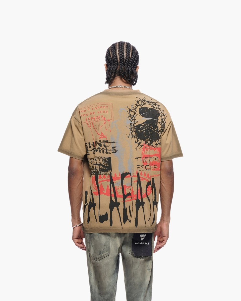 Escape Tee Khaki - Valabasas