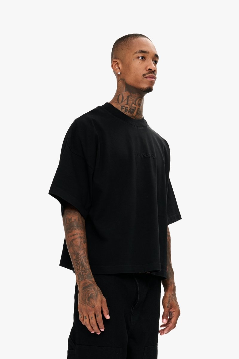 Essential Crop Tee Black