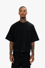 Essential Crop Tee Black