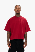 Essential Crop Tee Bloodstone