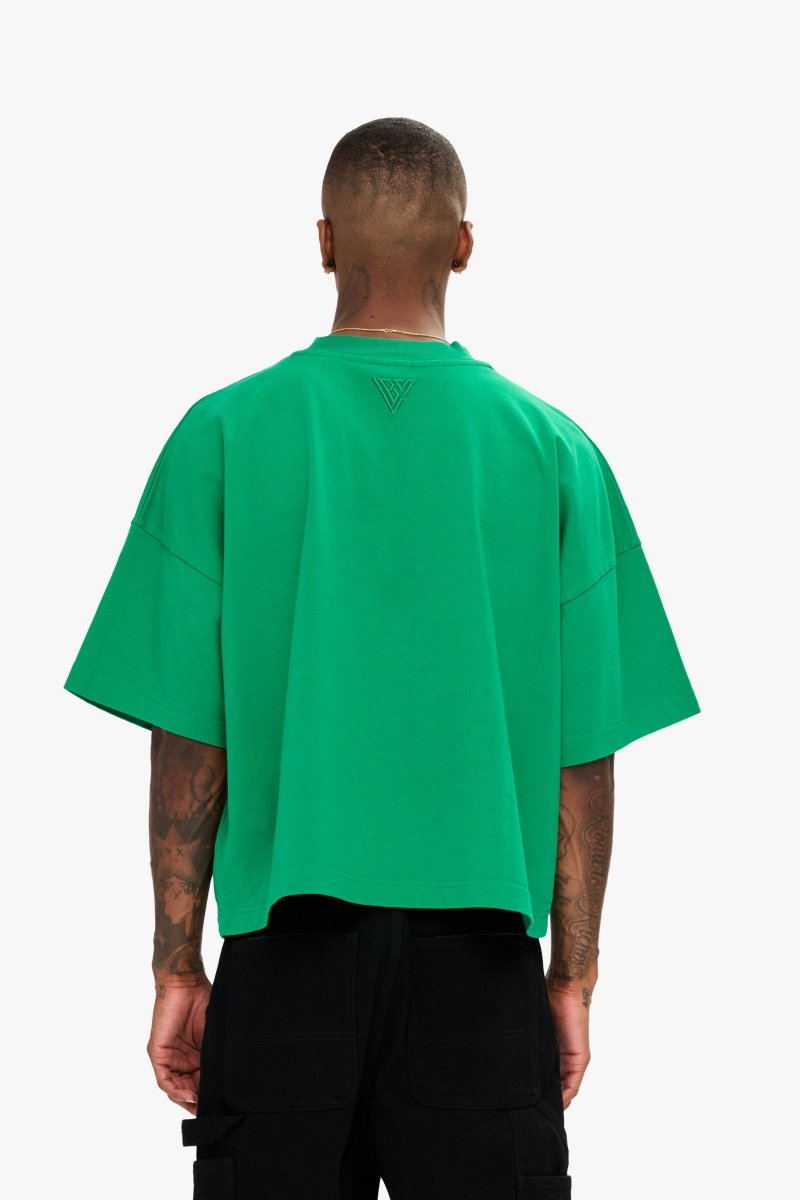 Essential Crop Tee Green - Valabasas