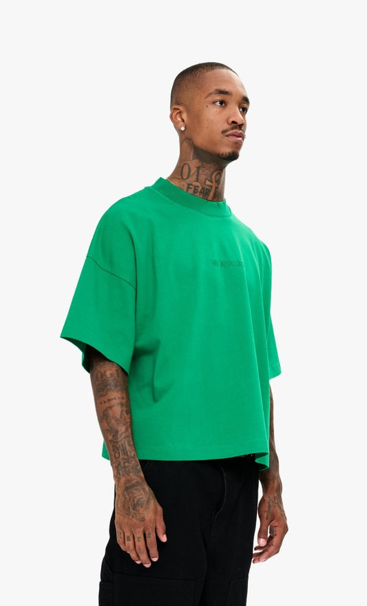 Essential Crop Tee Green - Valabasas