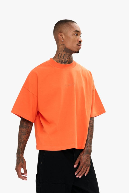 Essential Crop Tee Orange - Valabasas