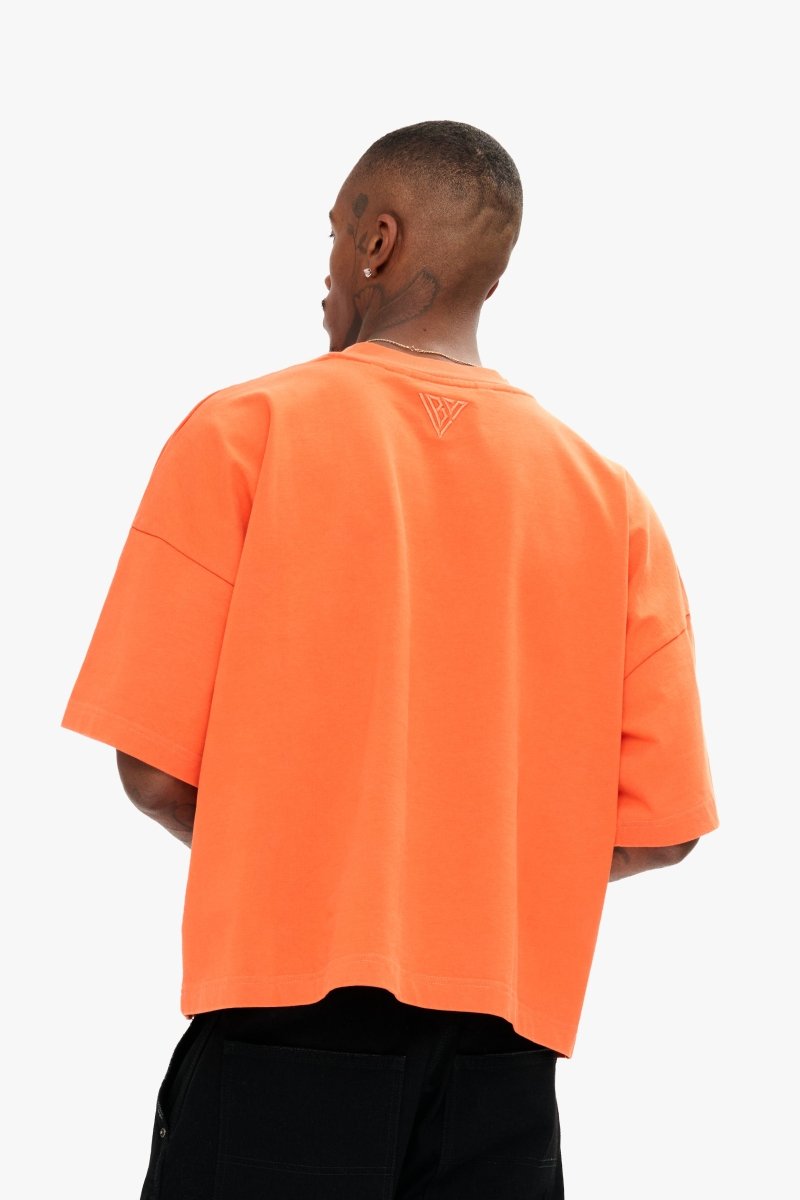 Essential Crop Tee Orange
