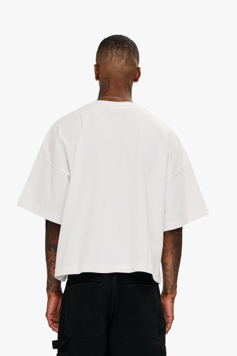 Essential Crop Tee White