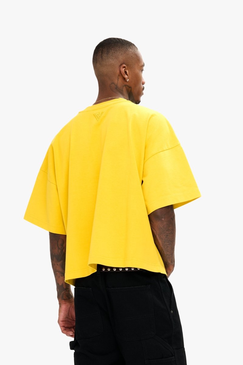 Essential Crop Tee Yellow