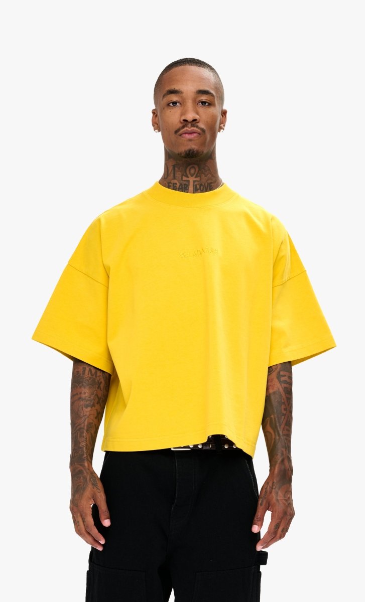 Essential Crop Tee Yellow - Valabasas