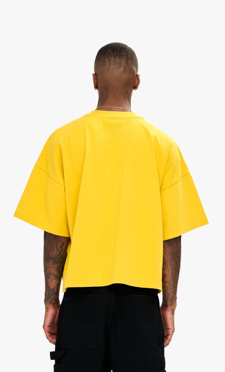 Essential Crop Tee Yellow