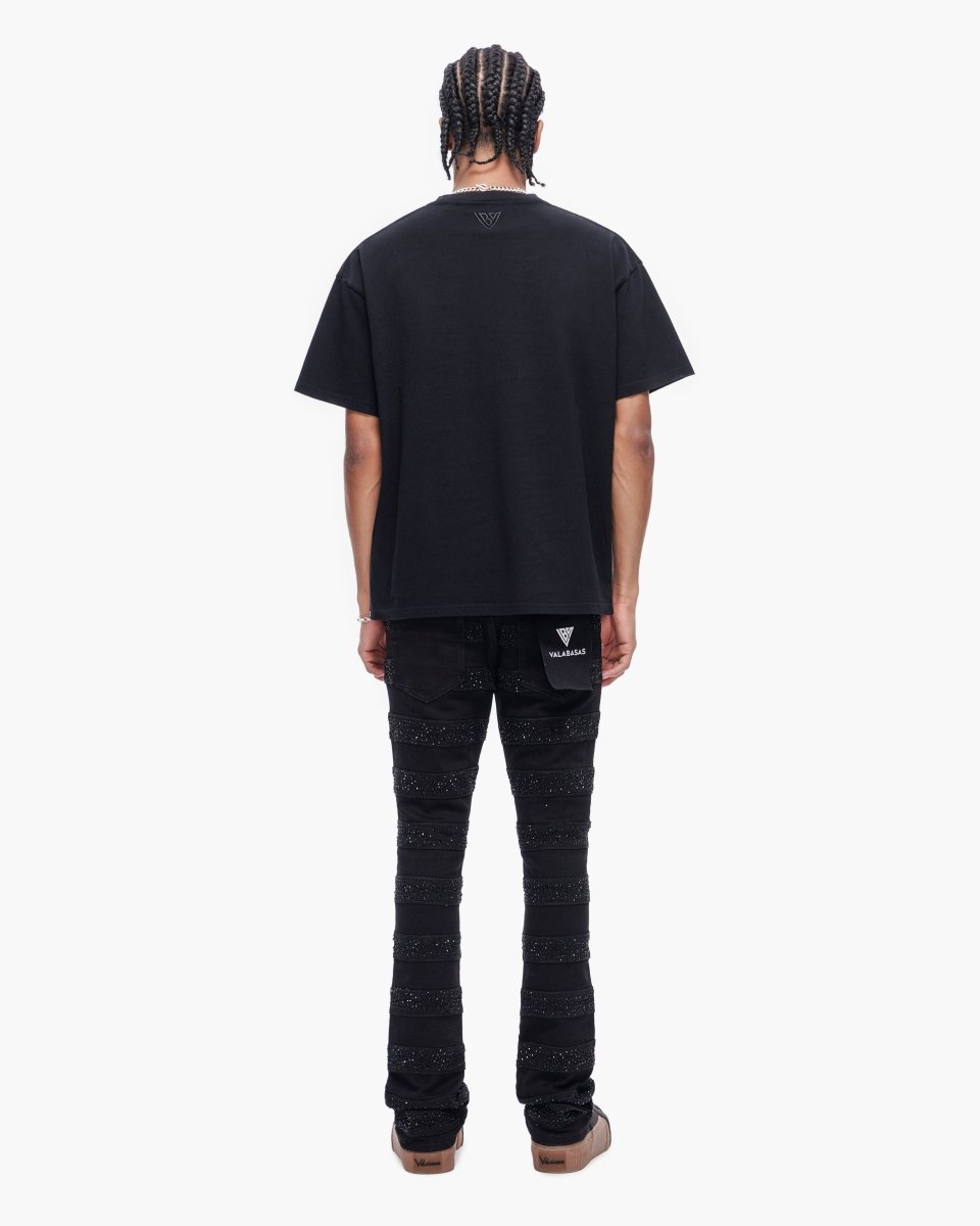 Essential Tank Black Tee - Valabasas
