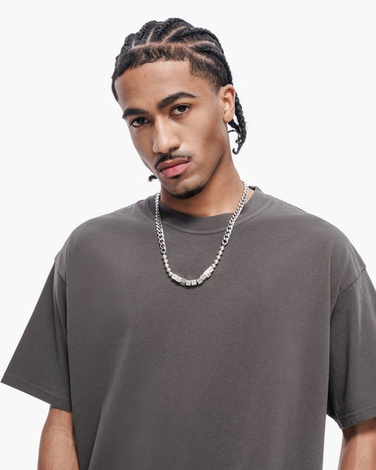 Essential Tank Grey Tee - Valabasas