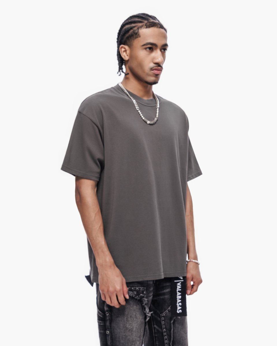 Essential Tank Grey Tee - Valabasas