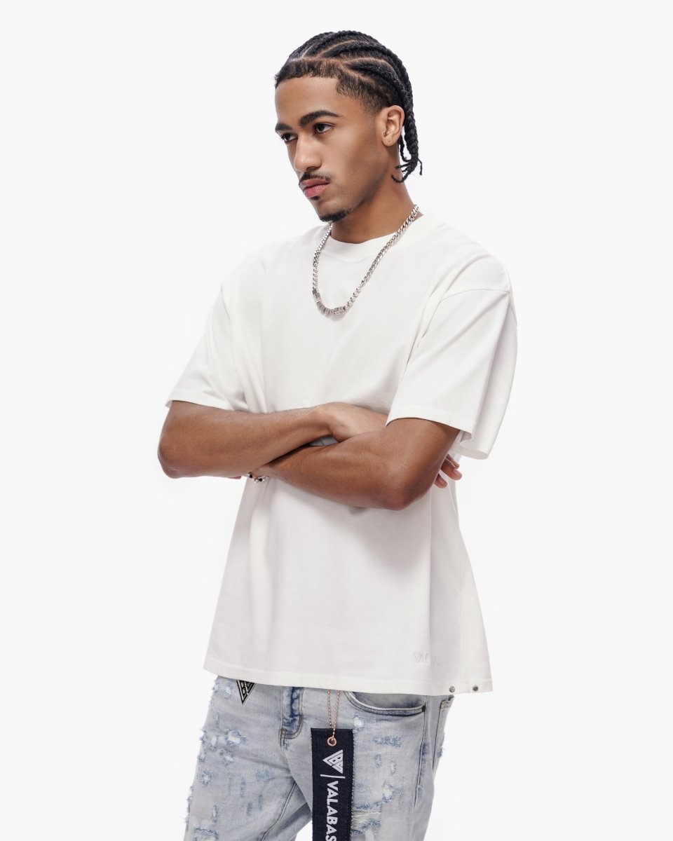 Essential Tank White Tee - Valabasas