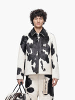 Étalon 100% Cowhide Jacket – Black & White