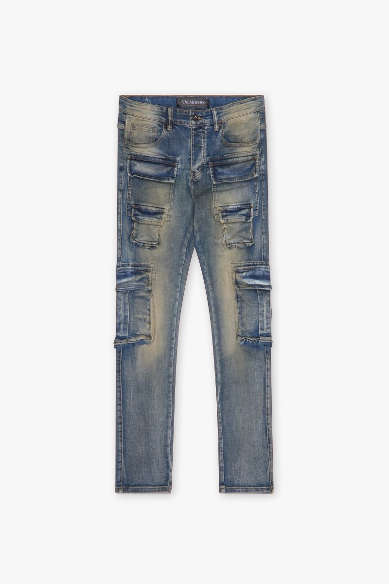 Euro Skinny Jean Blue Vintage - Valabasas