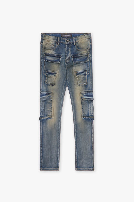Euro Skinny Jean Blue Vintage - Valabasas